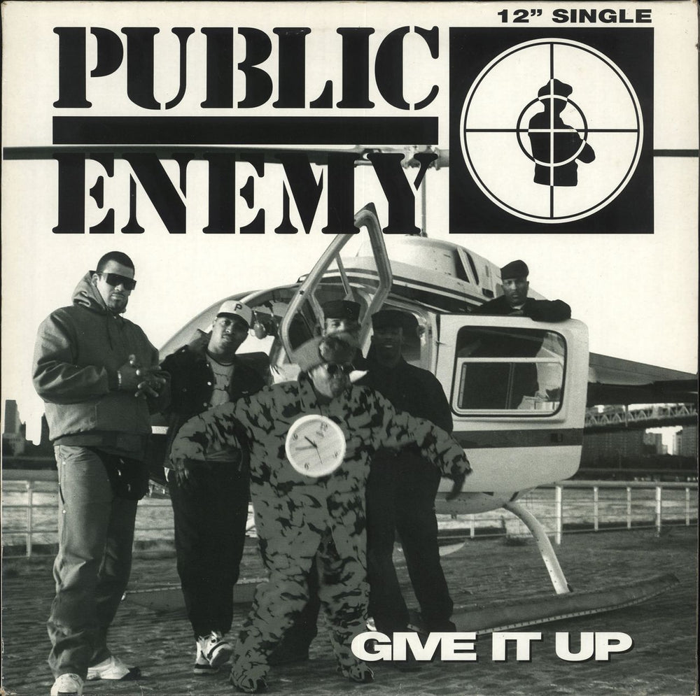 Public Enemy Give It Up UK 12" vinyl single (12 inch record / Maxi-single) 12DEF1