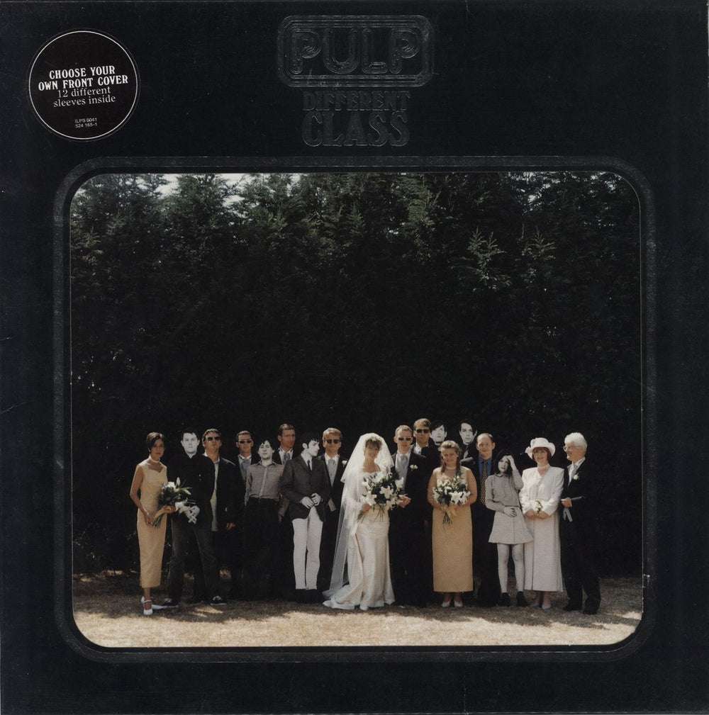 Pulp Different Class - Die-cut Sleeve + Inserts - EX UK vinyl LP album (LP record) ILPS8041