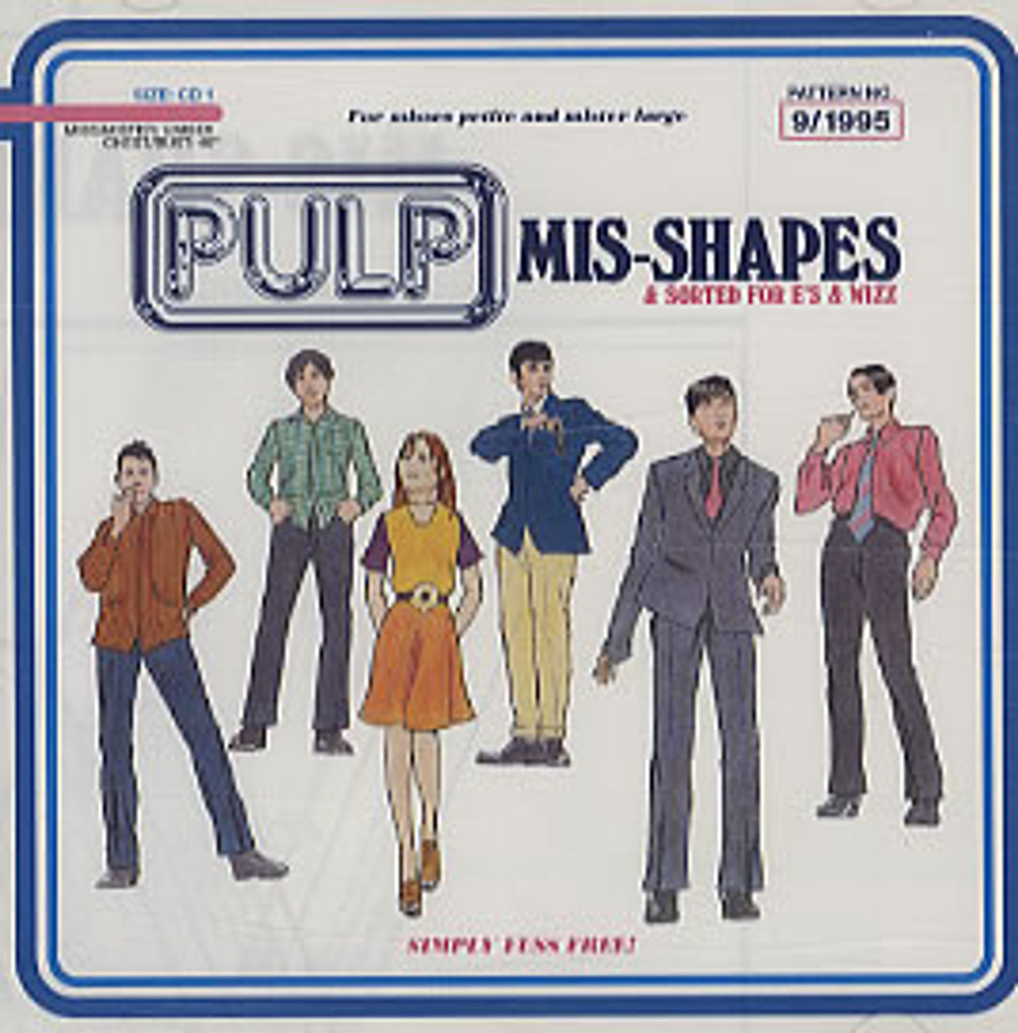 Pulp Mis-shapes UK CD single (CD5 / 5\") CID620