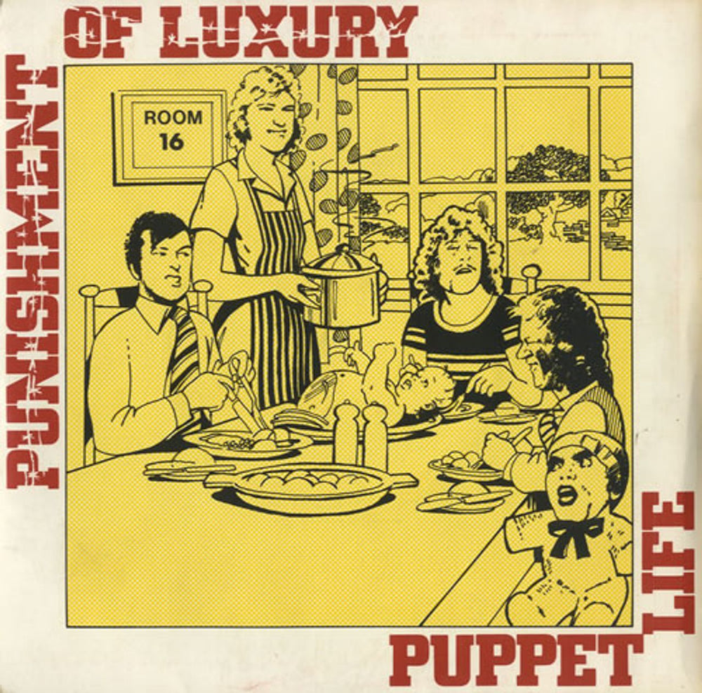 Punishment Of Luxury Puppet Life UK 7" vinyl single (7 inch record / 45) SMALL8