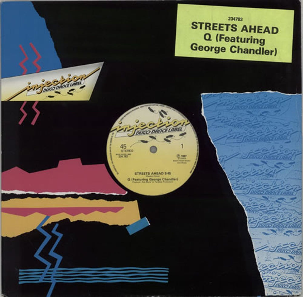 Q Streets Ahead Dutch 12" vinyl single (12 inch record / Maxi-single) 234.783