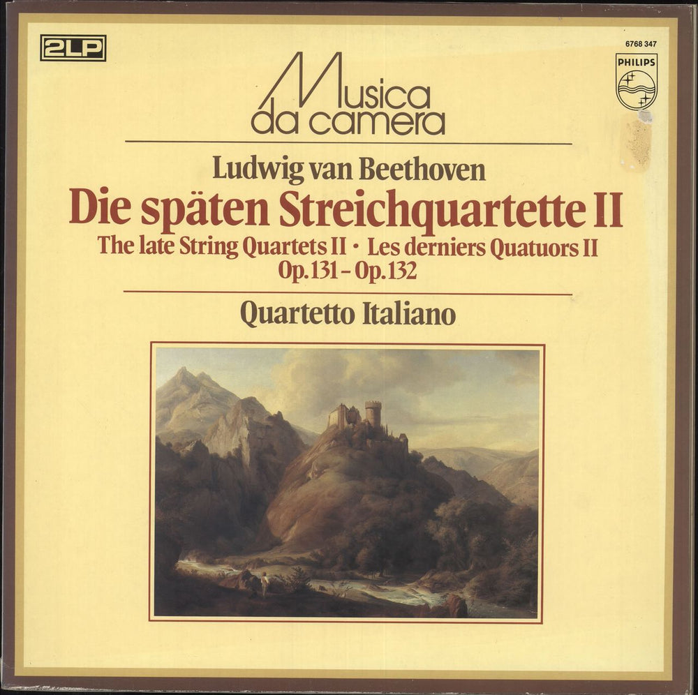 Quartetto Italiano Ludwig Van Beethoven: Die Späten Streichquartette II Dutch 2-LP vinyl record set (Double LP Album) 6768347