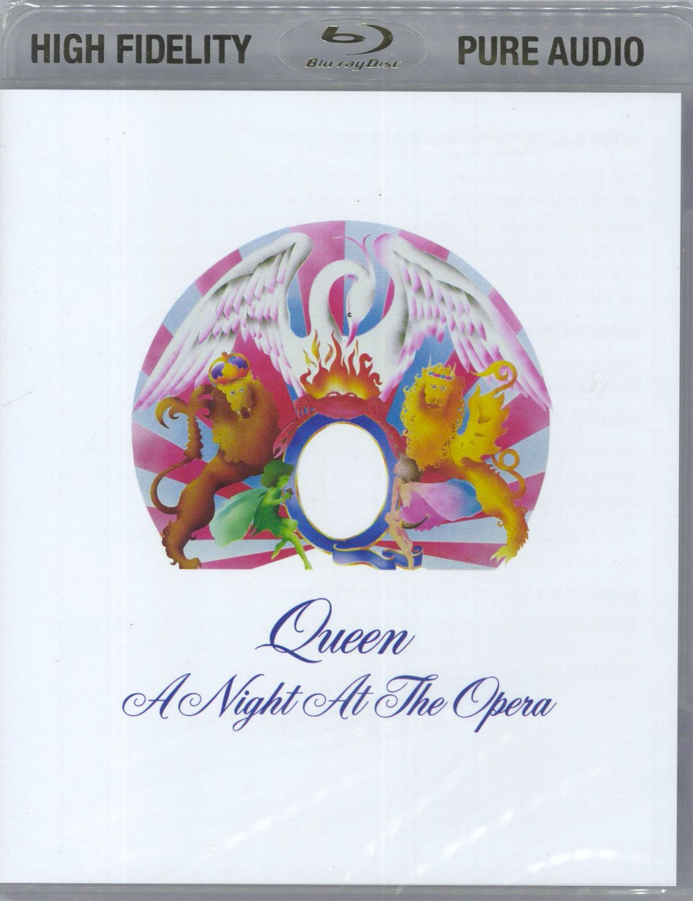 Queen A Night At The Opera - Sealed UK Blu Ray Audio 00602537327713