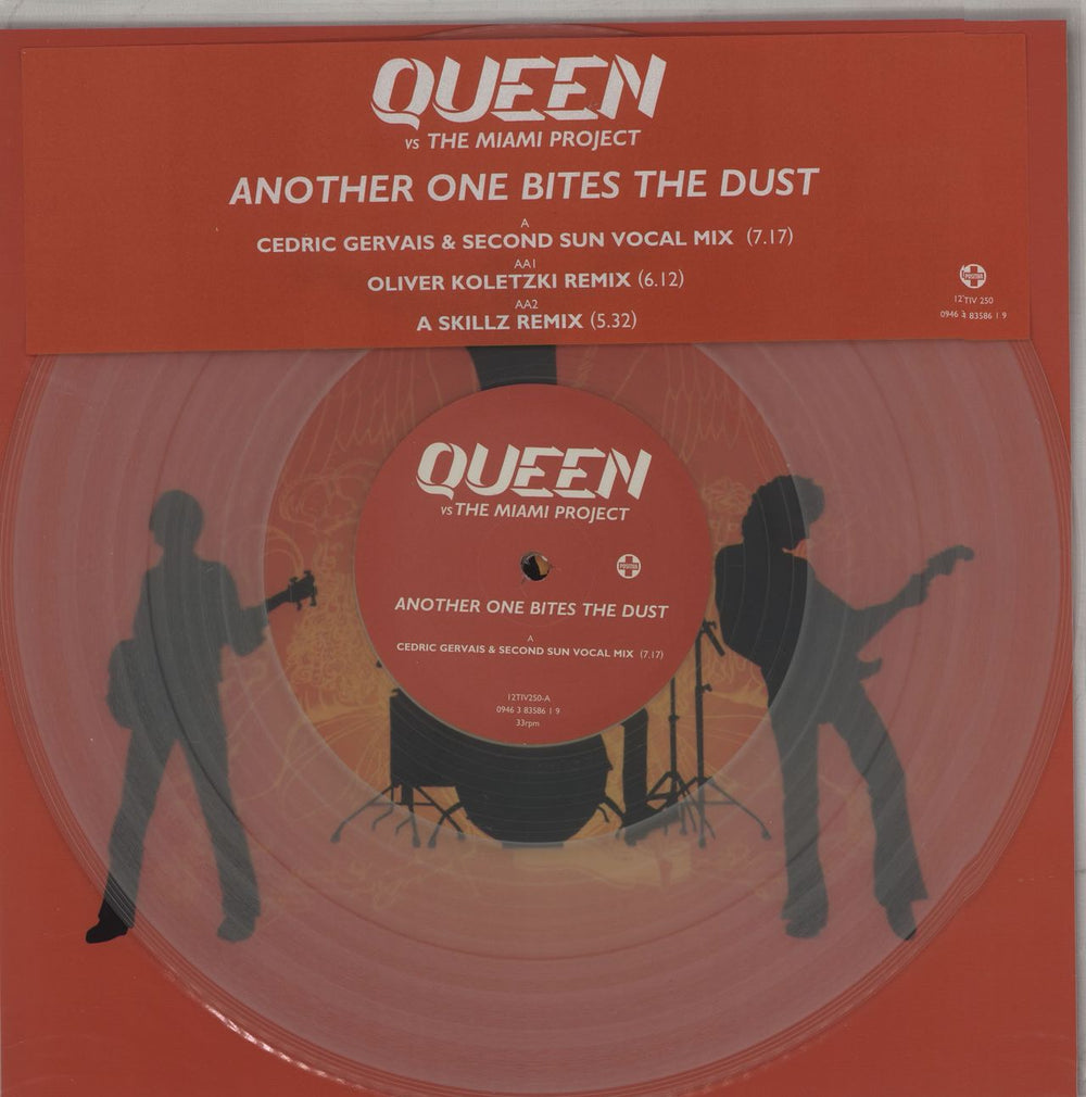 Queen Another One Bites The Dust UK 12" vinyl single (12 inch record / Maxi-single) 12TIV250