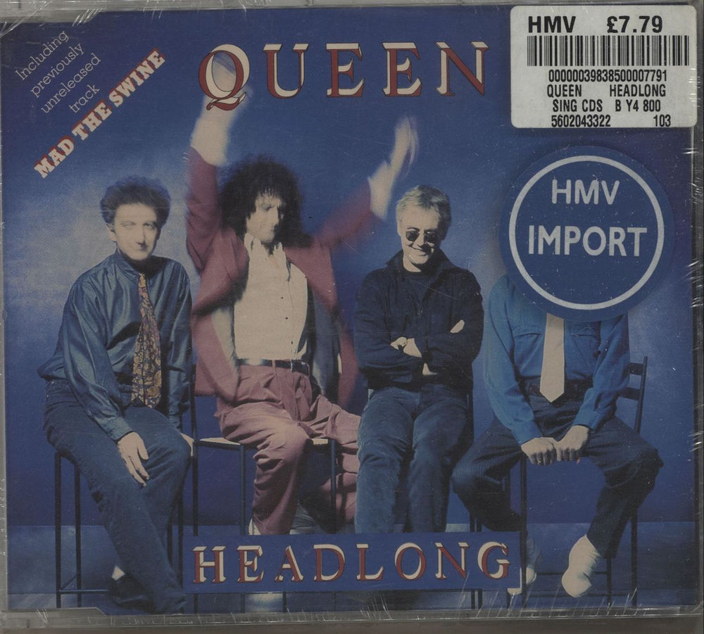 Queen Headlong - Sealed Dutch CD single (CD5 / 5") CDQUEEN18