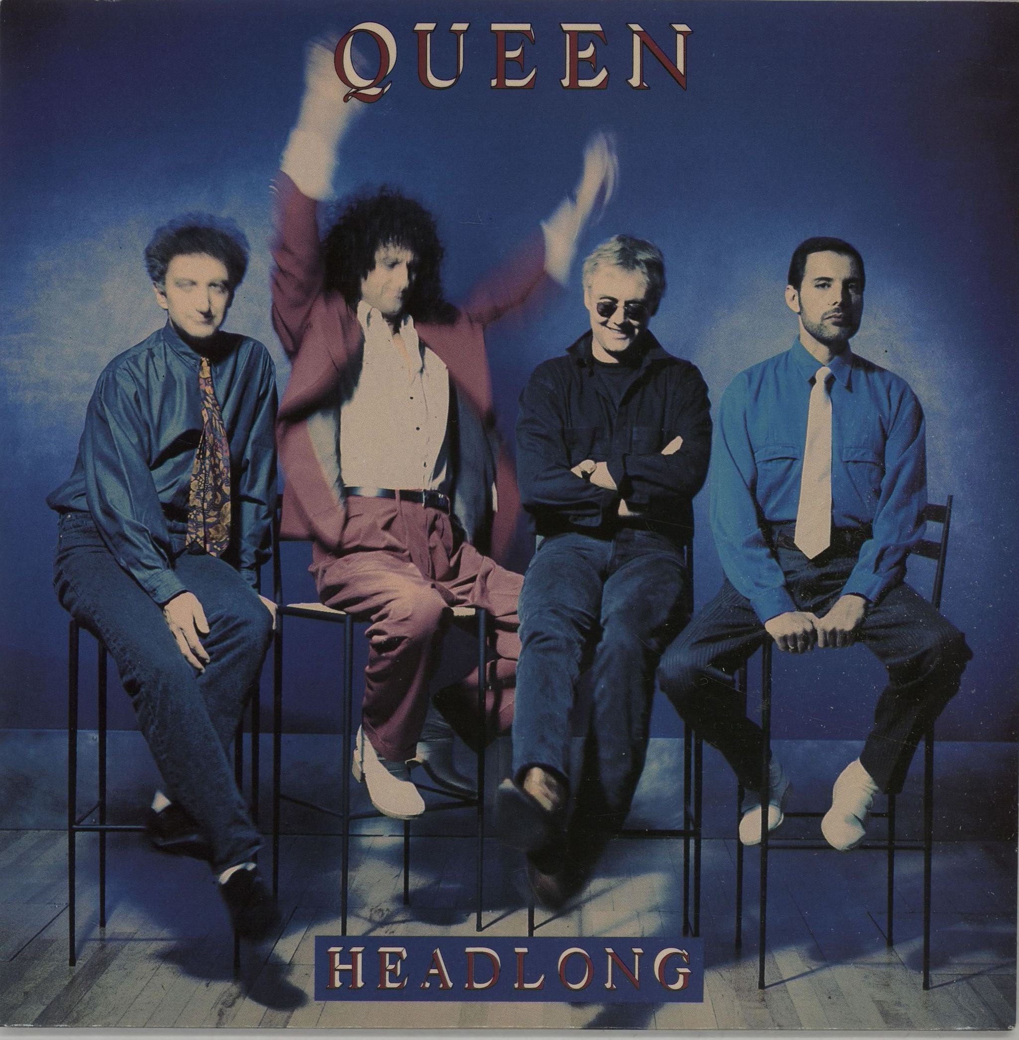 Queen Headlong - Solid UK 7\" vinyl single (7 inch record / 45) QUEEN18