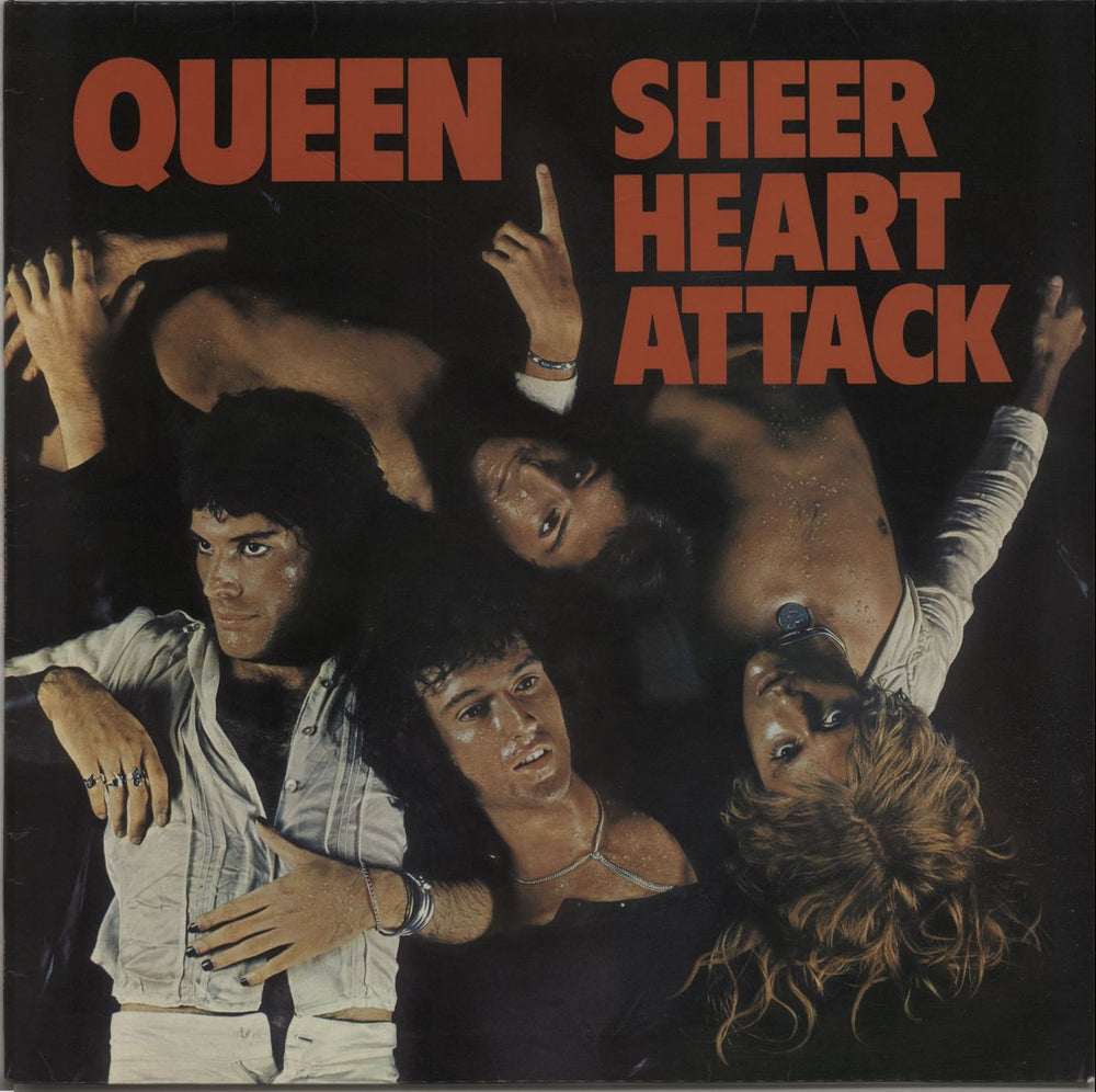 Queen Sheer Heart Attack - 2nd + Inner UK vinyl LP album (LP record) EMC3061