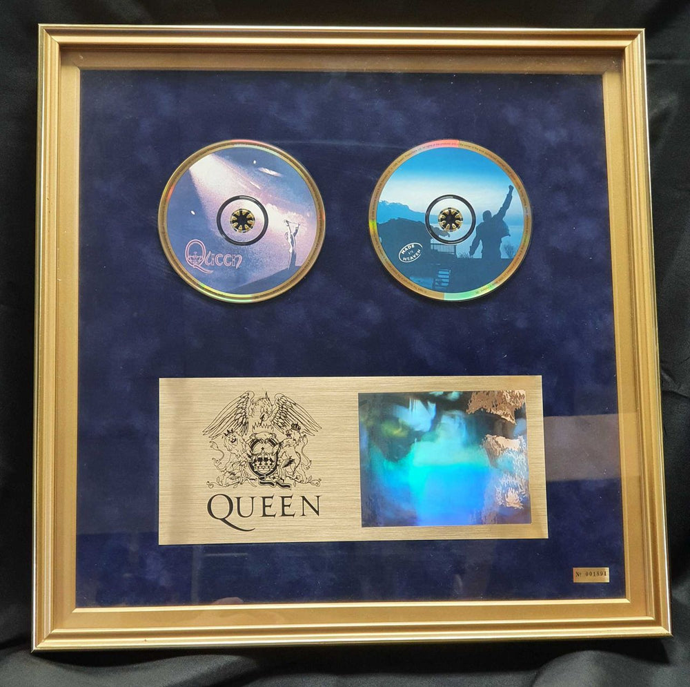 Queen Ultimate Queen - EX + Crest Logo Outer box UK box set QUEBXUL665929