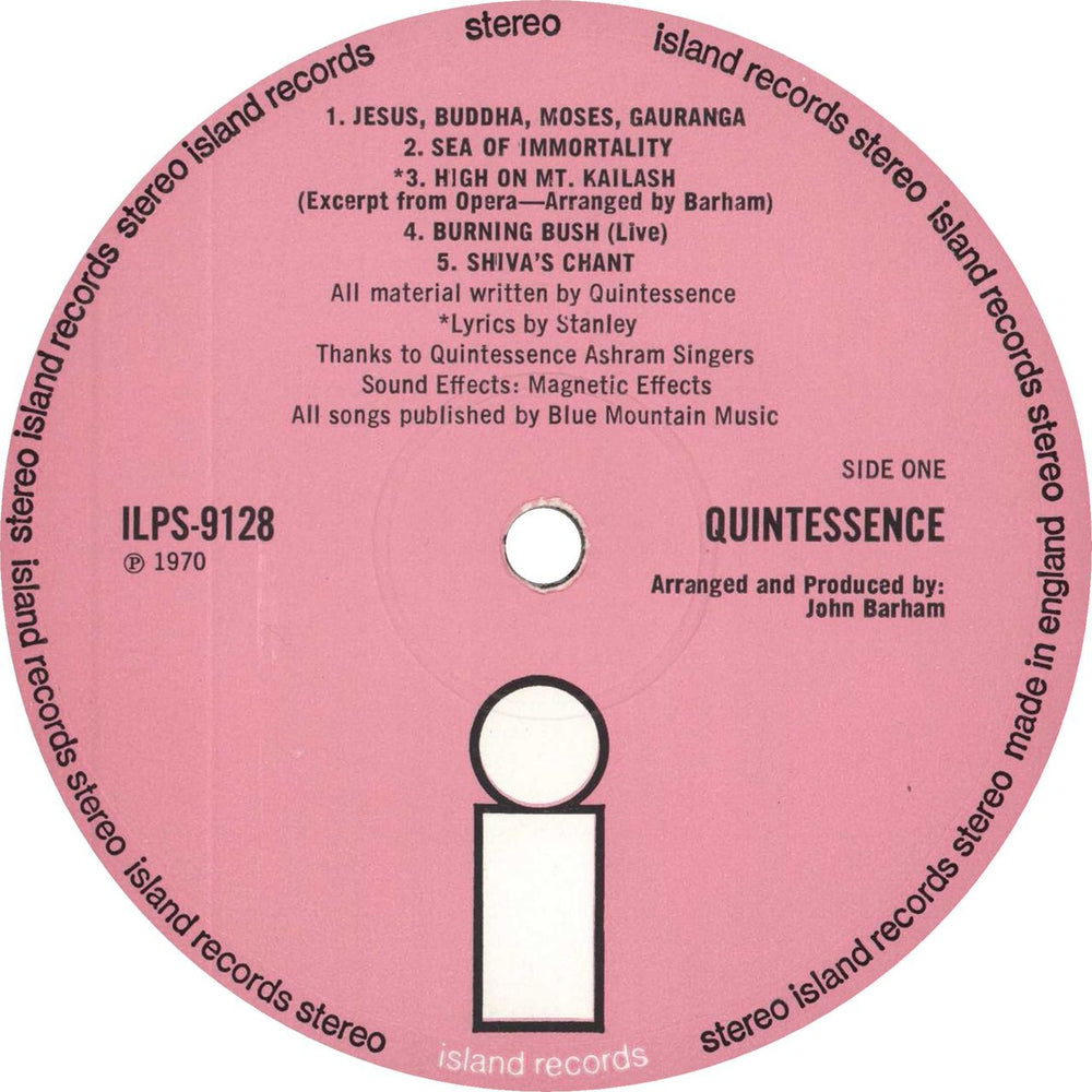 Quintessence Quintessence - 1st UK vinyl LP album (LP record) QTSLPQU329728