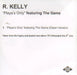 R Kelly Playa's Only UK Promo CD-R acetate R-KCRPL649105