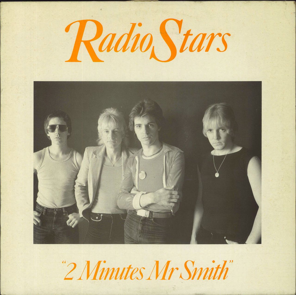 Radio Stars 2 Minutes Mr Smith UK vinyl LP album (LP record) MNA001