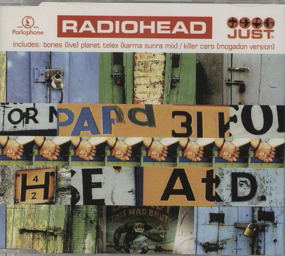 Radiohead Just Dutch CD single (CD5 / 5") 882371-2