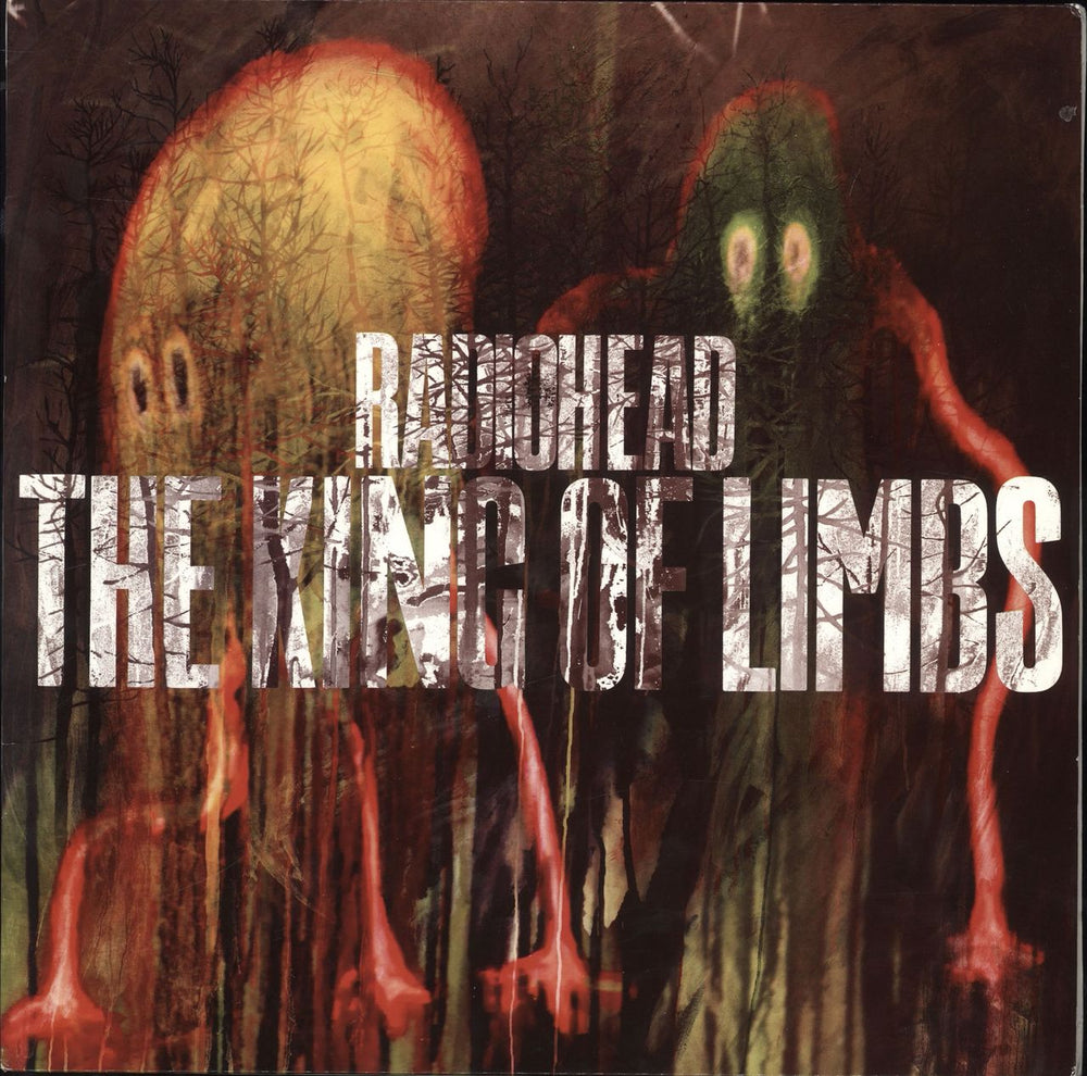 Radiohead The King Of Limbs UK vinyl LP album (LP record) TICK001LP