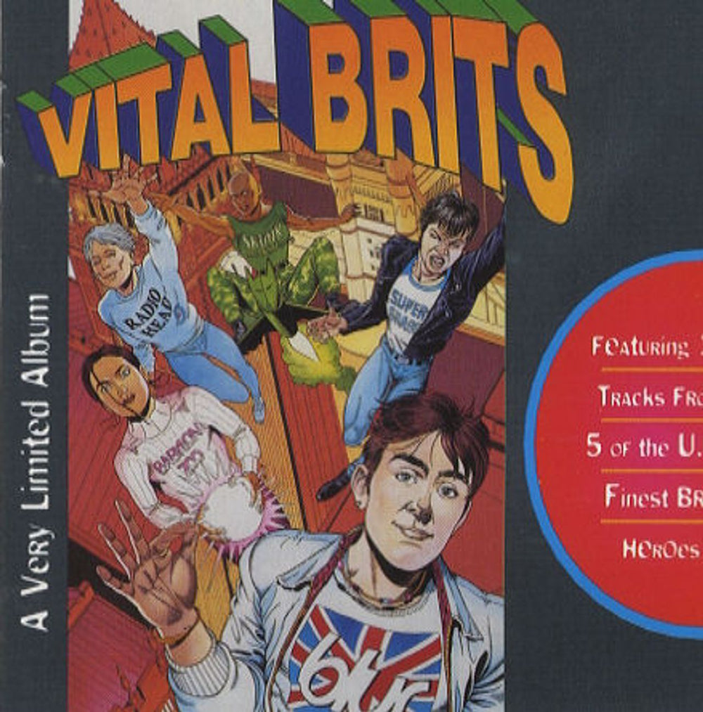 Radiohead Vital Brits Australian Promo CD album (CDLP) 8146752