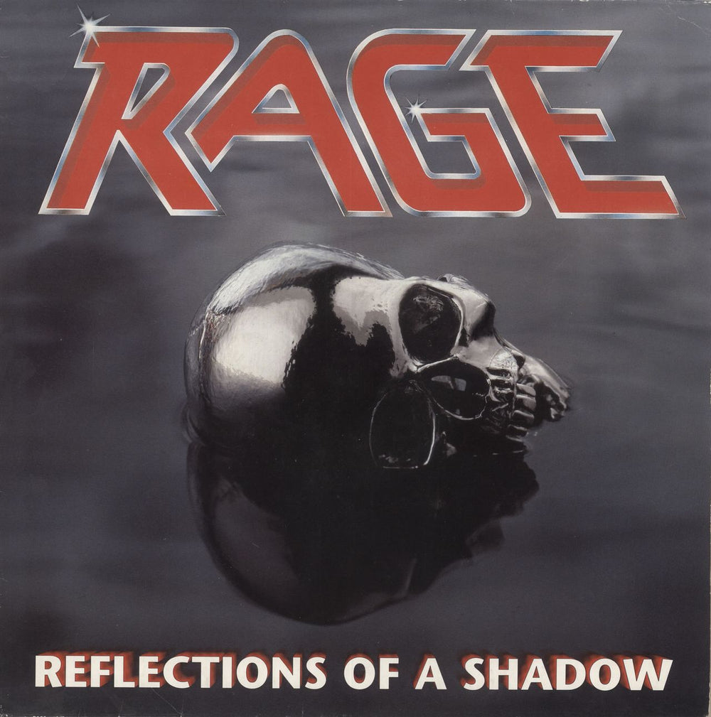 Rage Reflections Of A Shadow German vinyl LP album (LP record) N0160-1