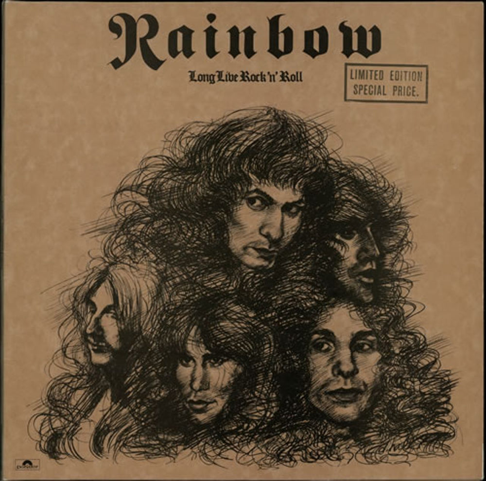 Rainbow Long Live Rock 'n' Roll - Limited Special Price Issue UK vinyl LP album (LP record) POLD5002