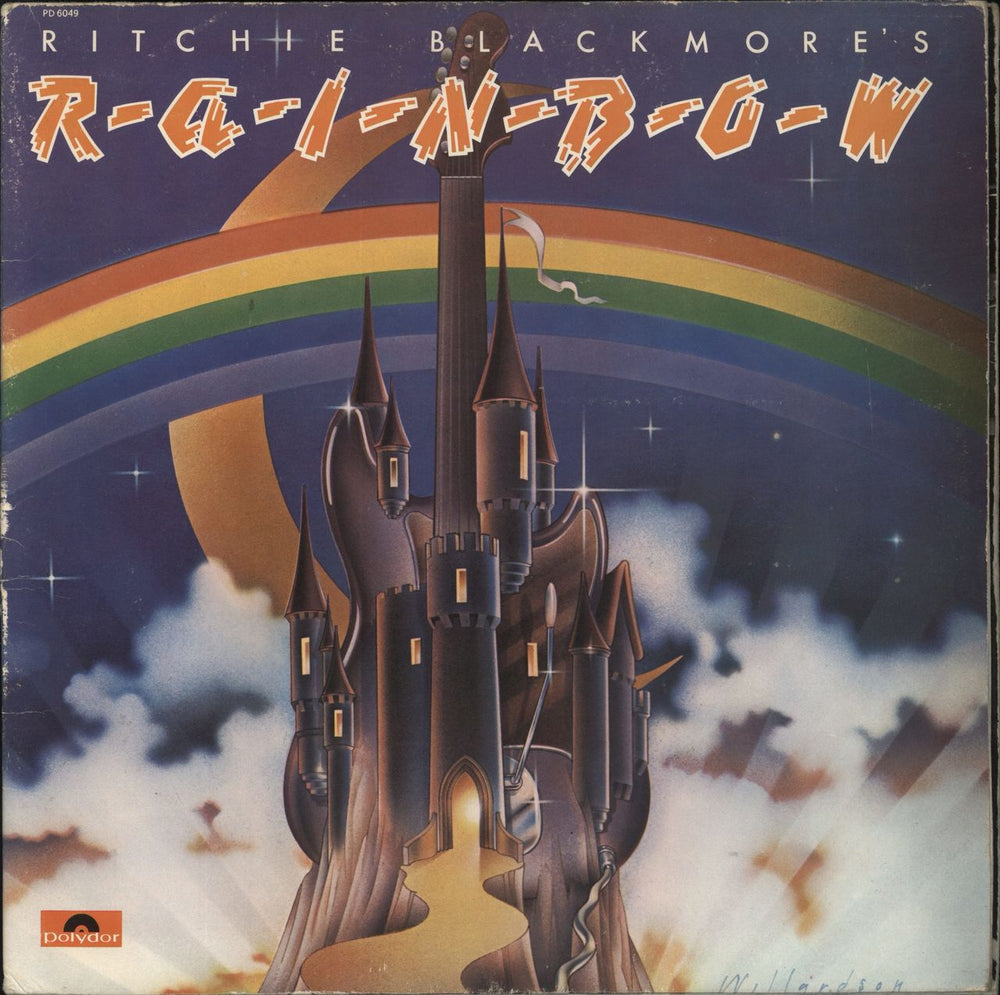 Rainbow Ritchie Blackmore's Rainbow US vinyl LP album (LP record) PD6049