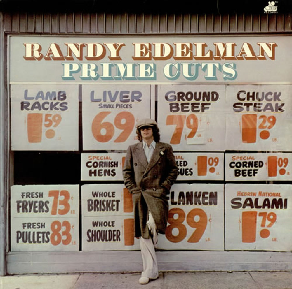 Randy Edelman Prime Cuts UK vinyl LP album (LP record) BT448