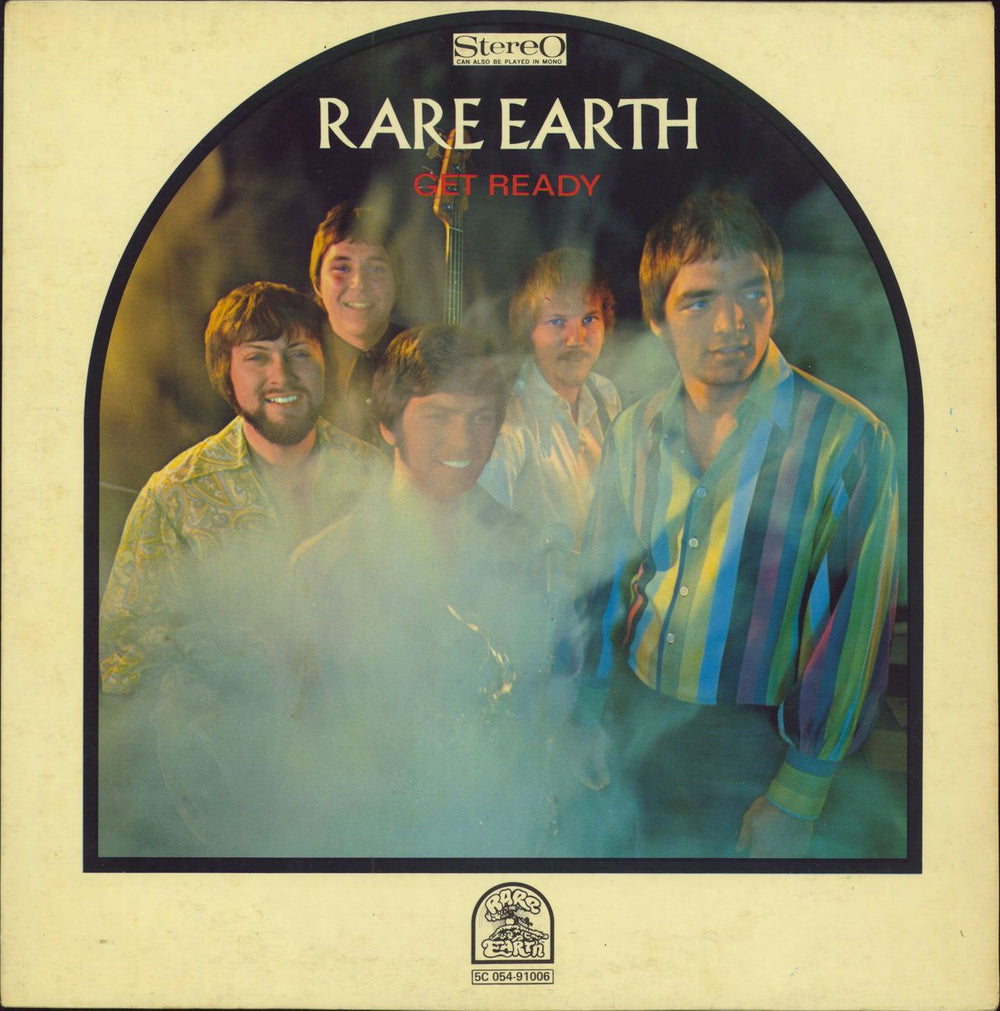 Rare Earth Get Ready Dutch vinyl LP album (LP record) 5C054-91006