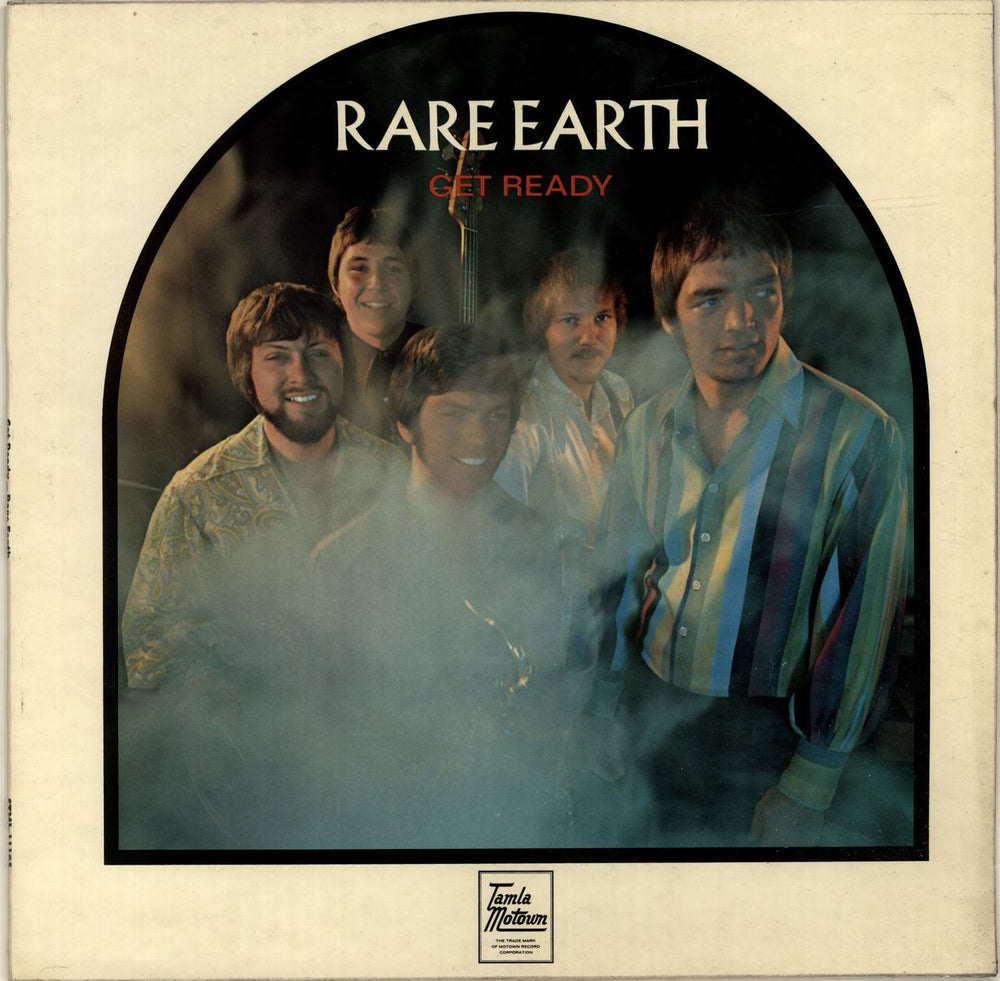 Rare Earth Get Ready UK vinyl LP album (LP record) STML11165