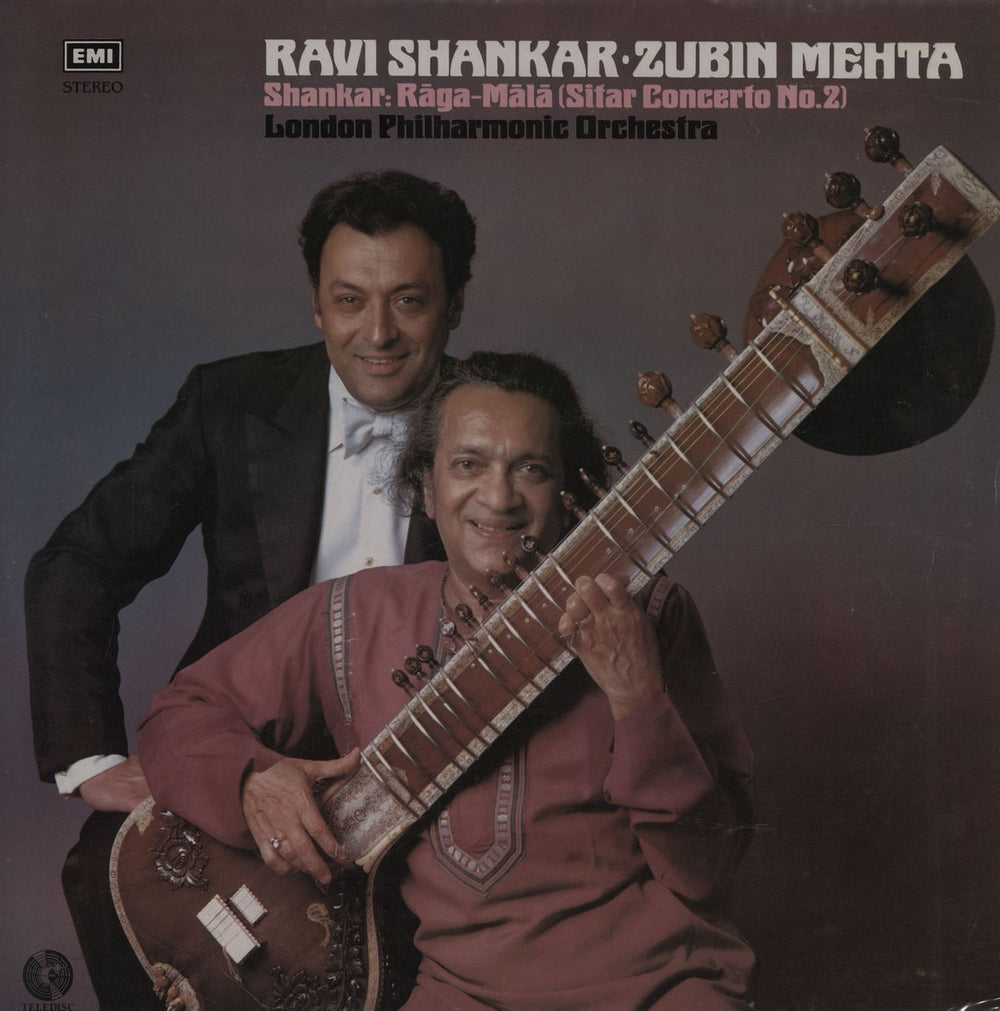 Ravi Shankar Raga Mala (Garland Of Ragas) Indian vinyl LP album (LP record) TDASD4314