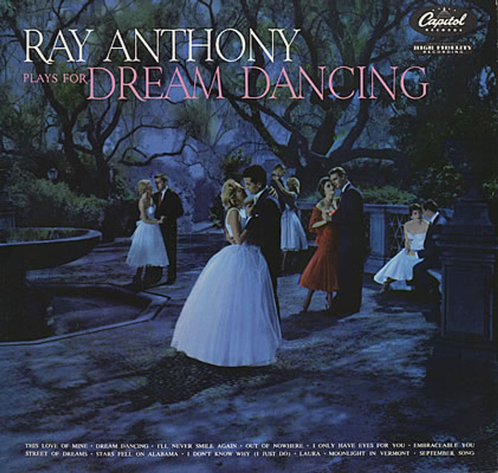 Ray Anthony Plays For Dream Dancing UK vinyl LP album (LP record) CAPS2600011