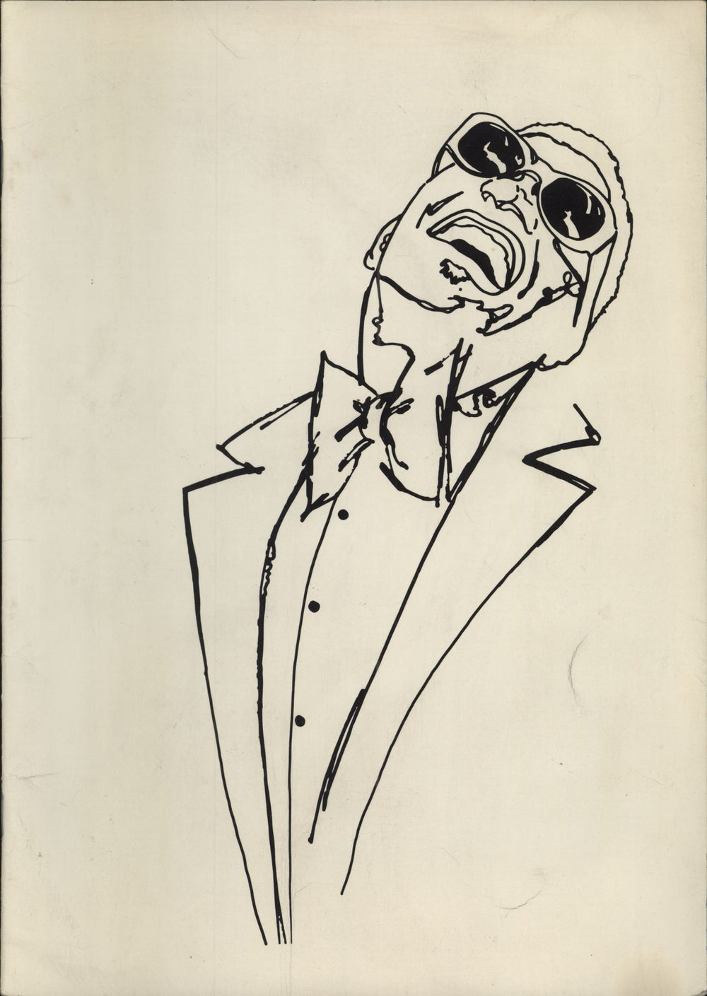 Ray Charles European Tour UK tour programme TOUR PROGRAMME