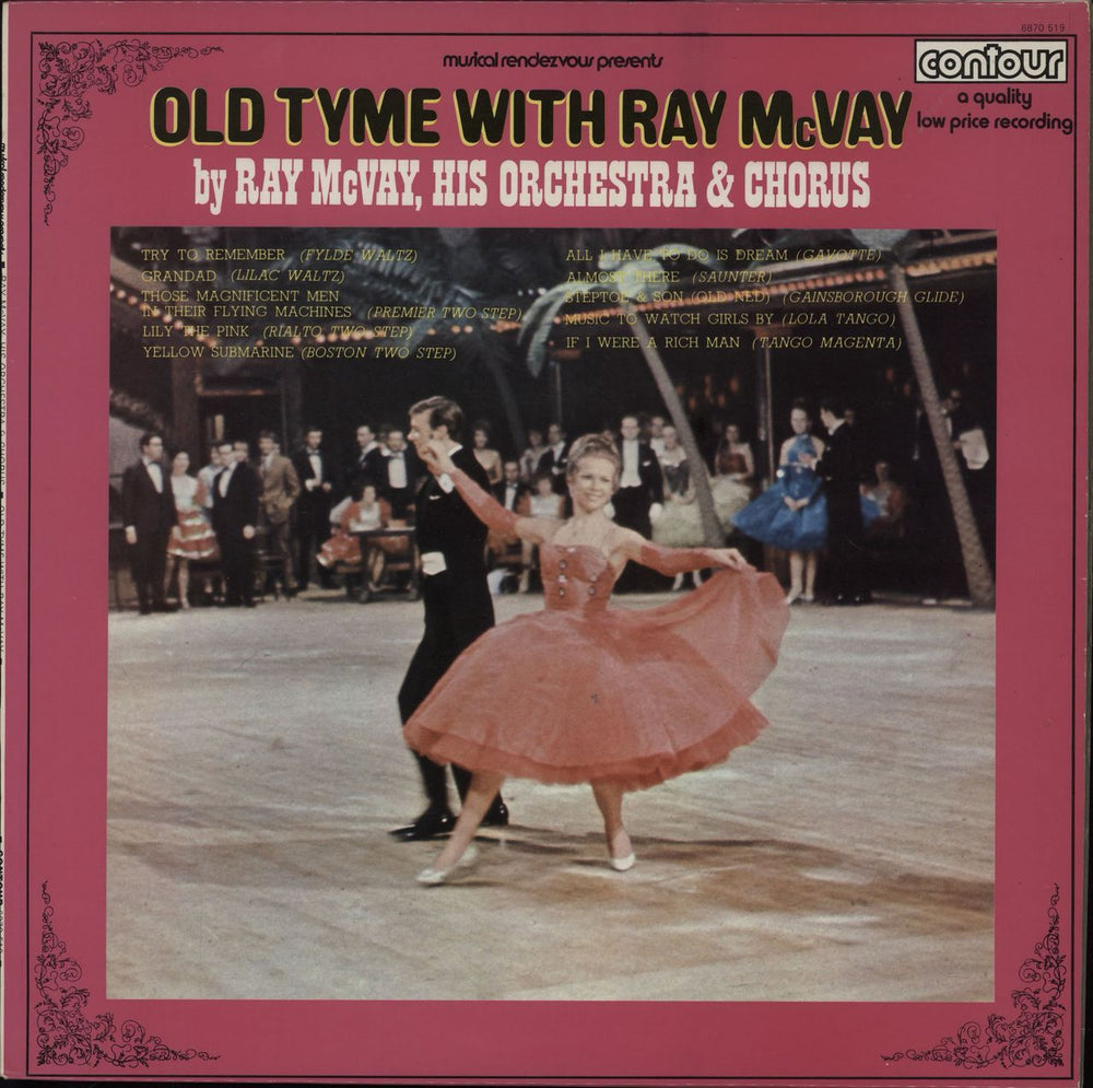 Ray McVay Old Tyme With Ray McVay UK vinyl LP album (LP record) 6870519