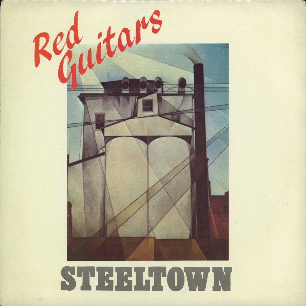 Red Guitars Steeltown UK 7" vinyl single (7 inch record / 45) SCAR010