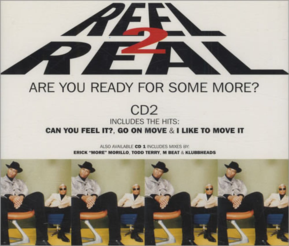 Reel 2 Real Are You Ready For Some More? UK 2-CD single set (Double CD single) CDTIV/S-56