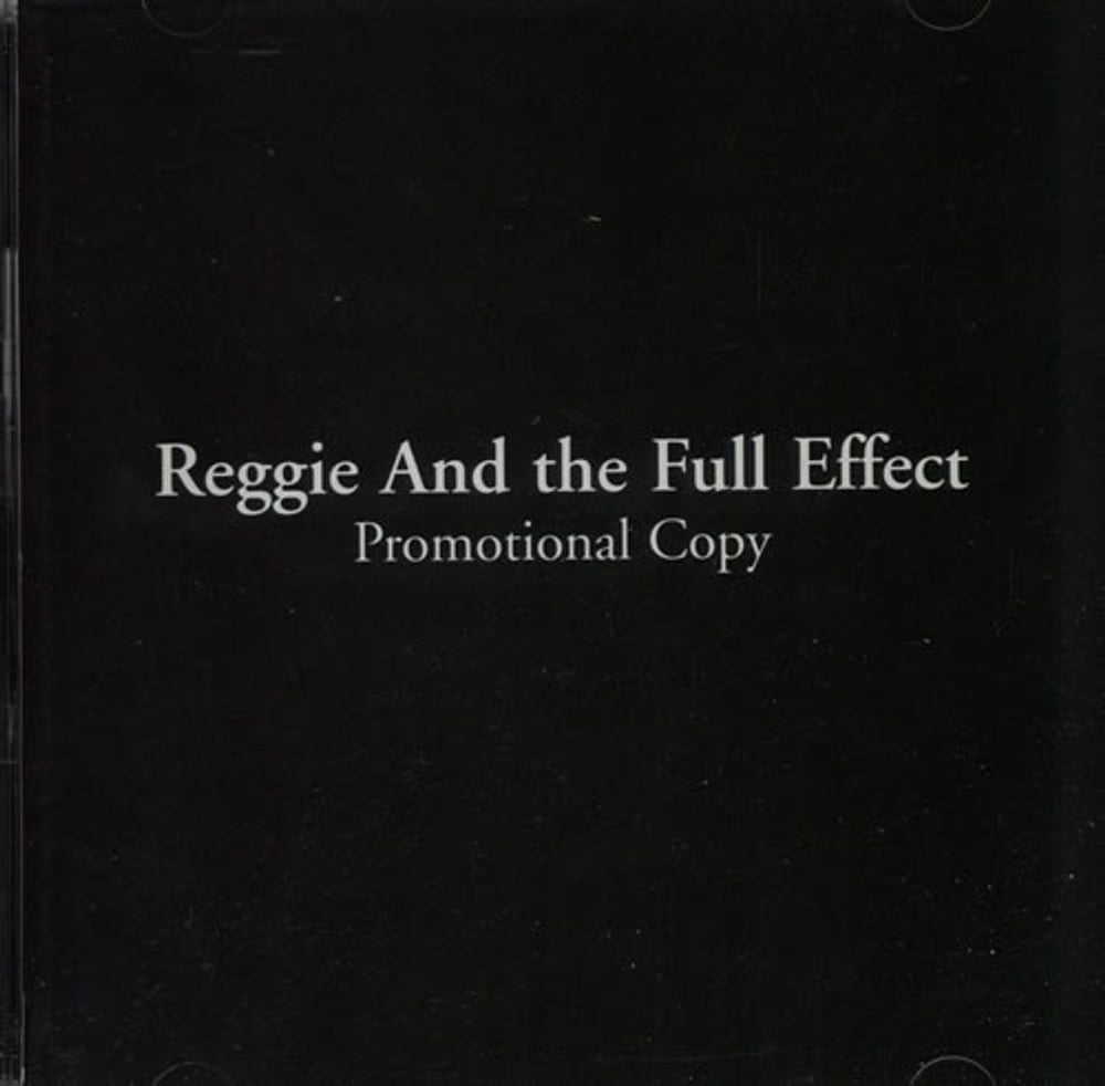 Reggie And The Full Effect Promotional Copy US CD album (CDLP) VR343