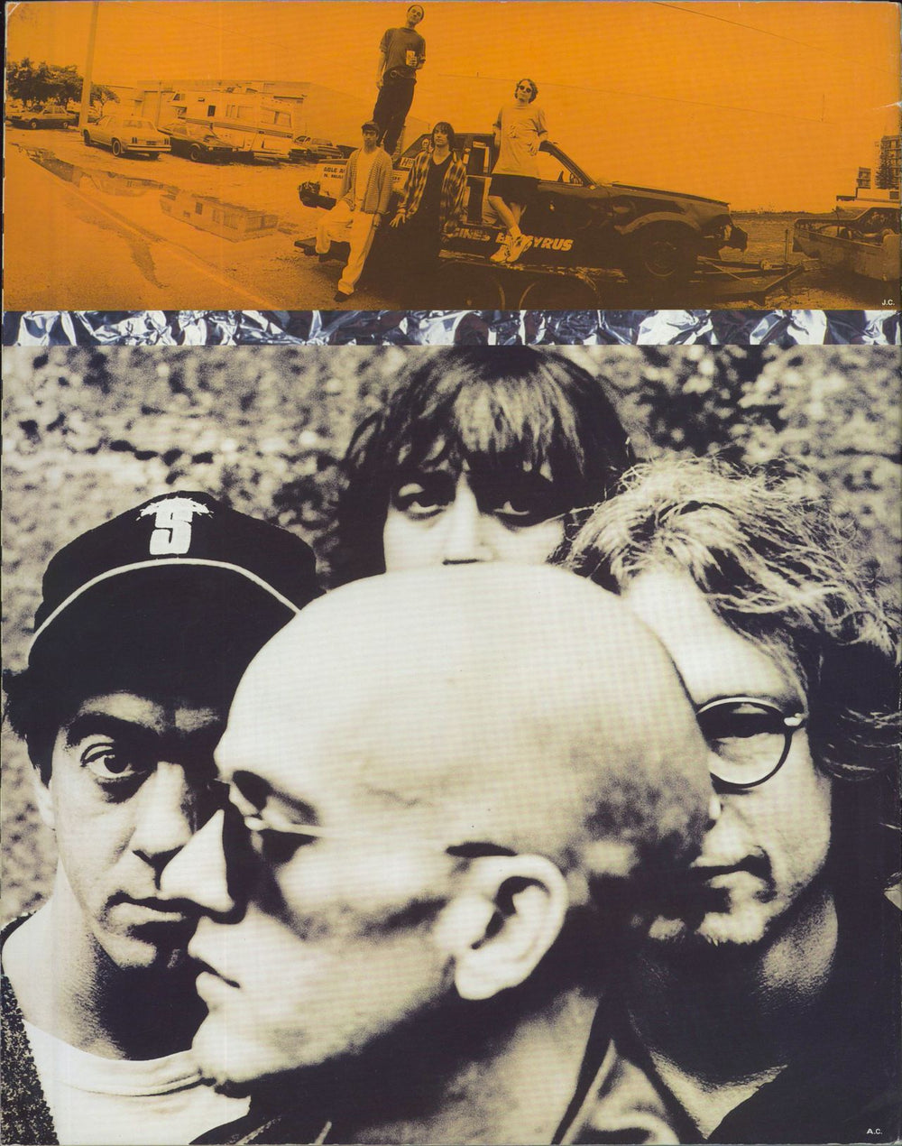 REM '95 Tour + Ticket Stub UK tour programme