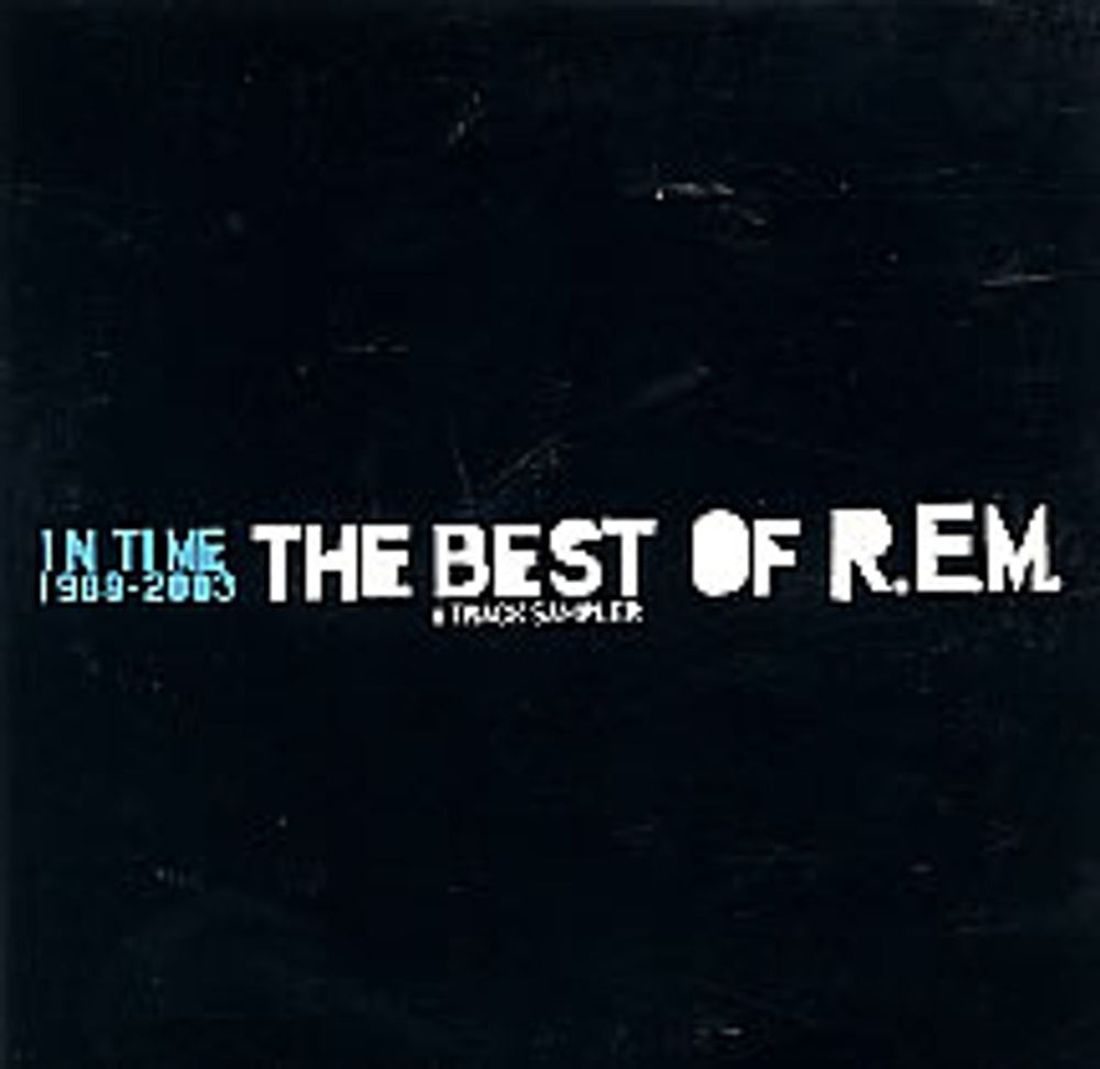 REM In Time 1988-2003 The Best Of REM UK Promo CD single (CD5 / 5") PRO4346