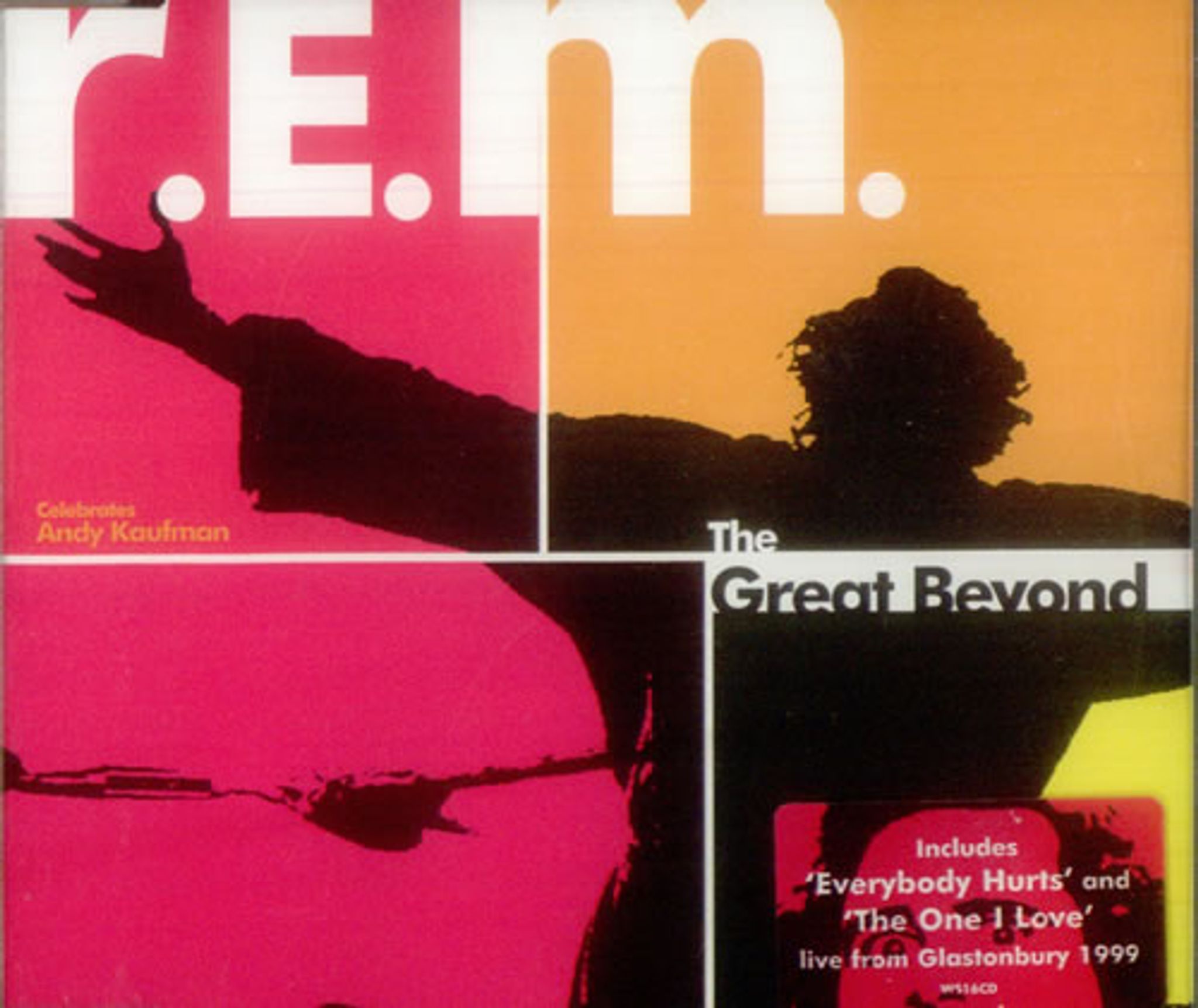 REM The Great Beyond UK CD single (CD5 / 5\") W516CD