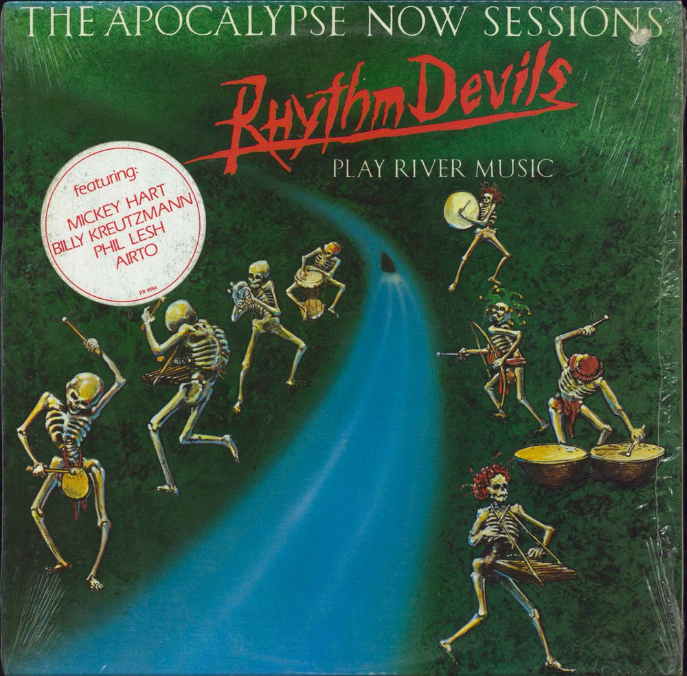 Rhythm Devils The Apocalypse Now Sessions - stickered shrink US vinyl LP album (LP record) PB9844