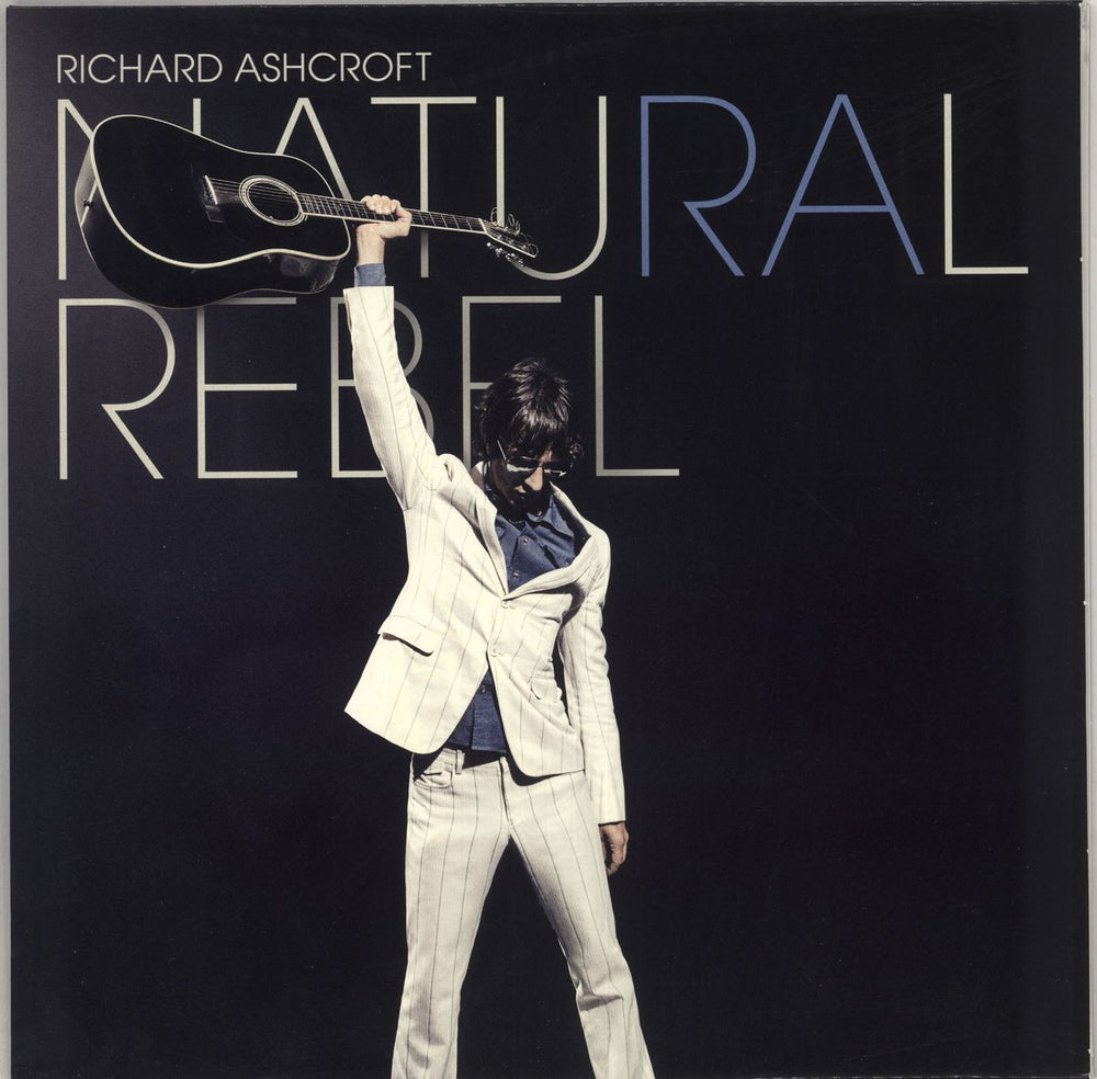 Richard Ashcroft Natural Rebel - 180gm UK vinyl LP album (LP record) 538423822