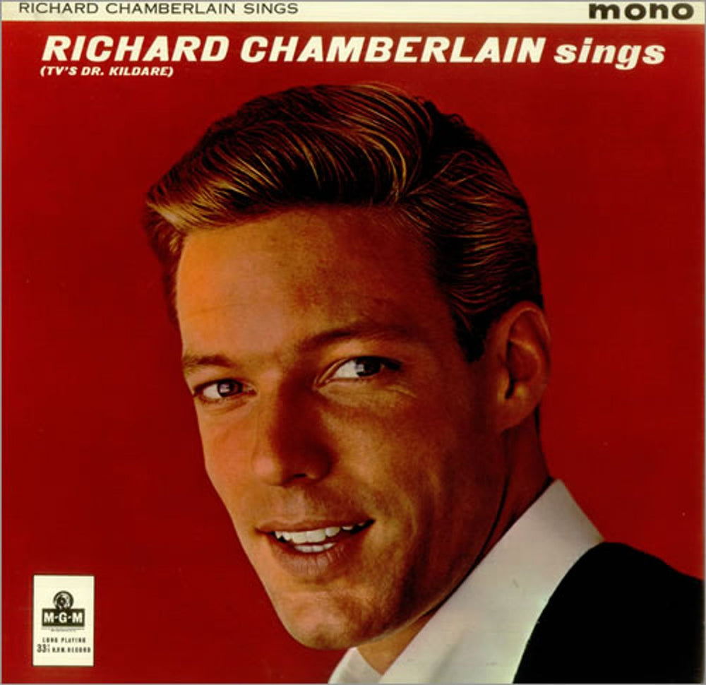 Richard Chamberlain Richard Chamberlain Sings (TV's Dr. Kildare) UK vinyl LP album (LP record) MGMC923