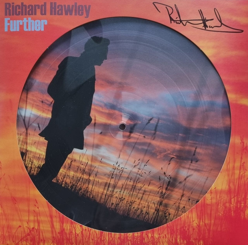 Richard Hawley Further - Autographed UK picture disc LP (vinyl picture disc album) 538489911