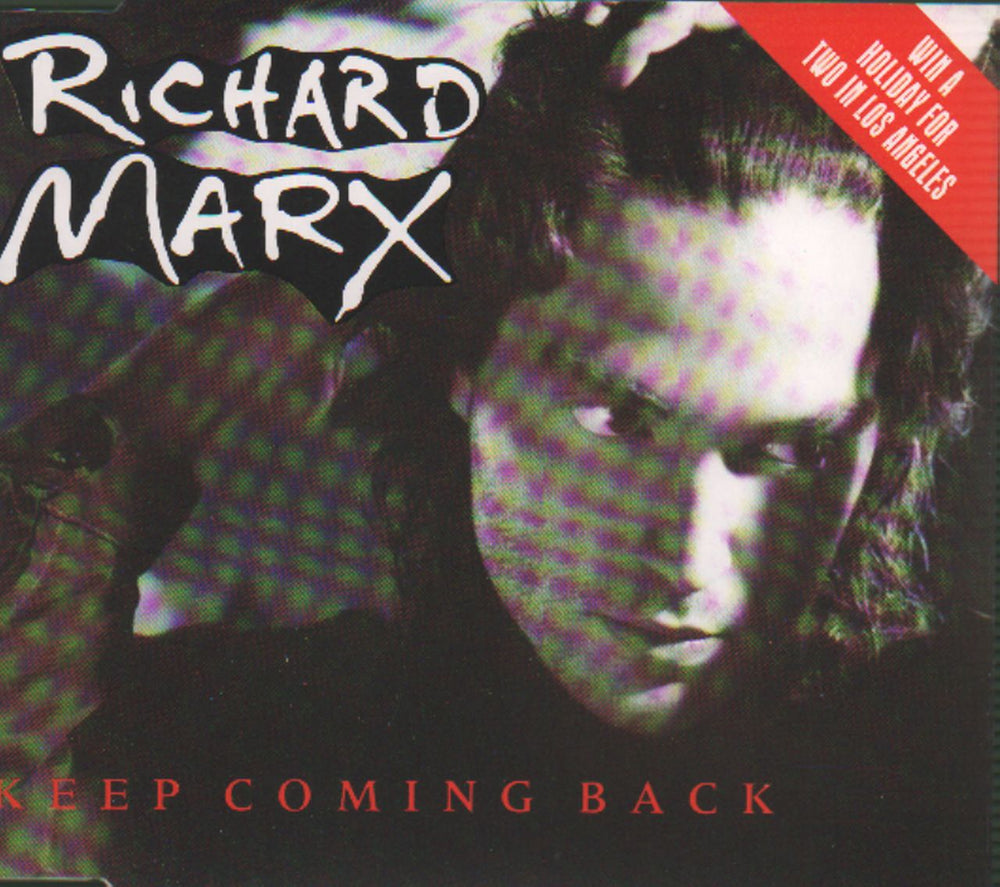 Richard Marx Keep Coming Back UK CD single (CD5 / 5") CDCL634
