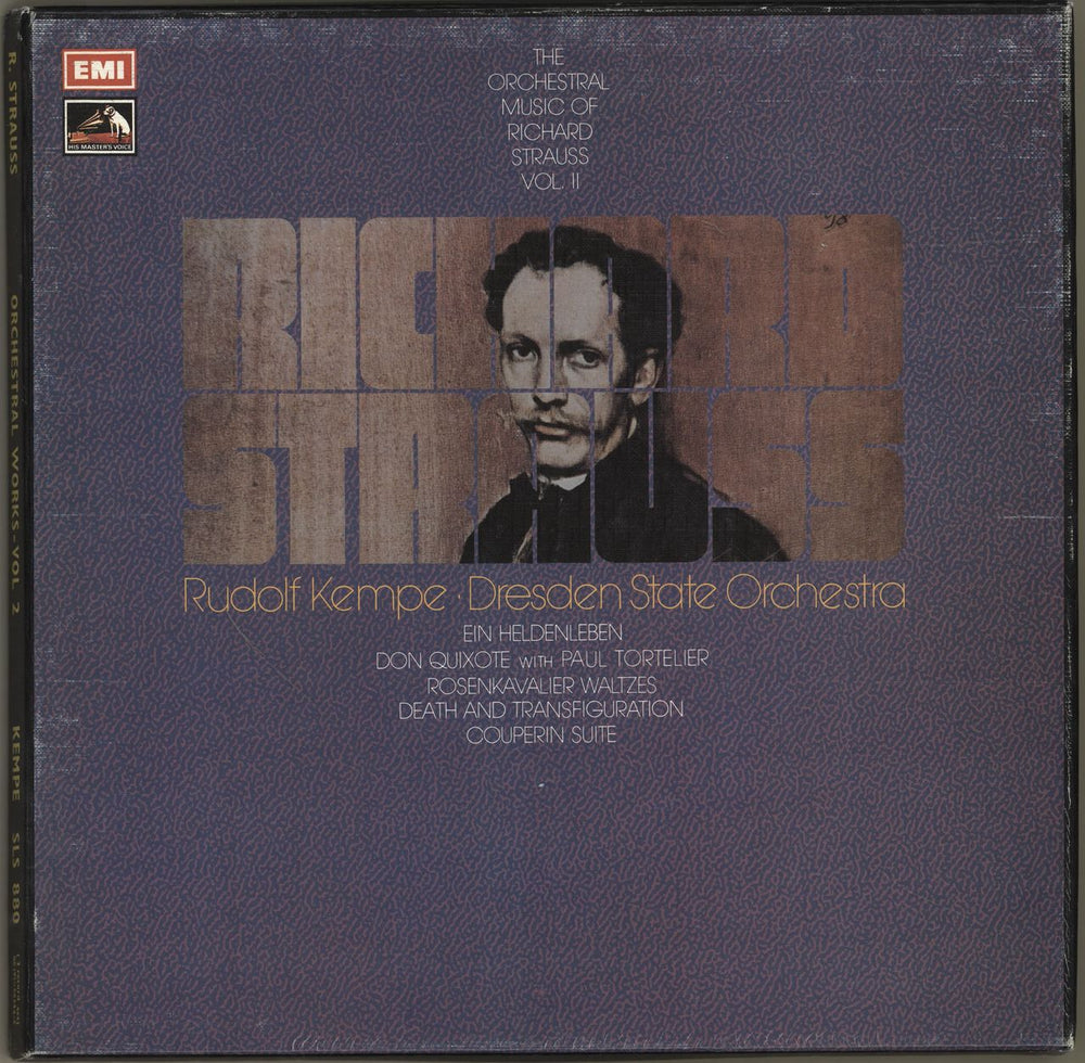 Richard Strauss The Orchestral Music of Richard Strauss Vol. II UK Vinyl Box Set SLS880