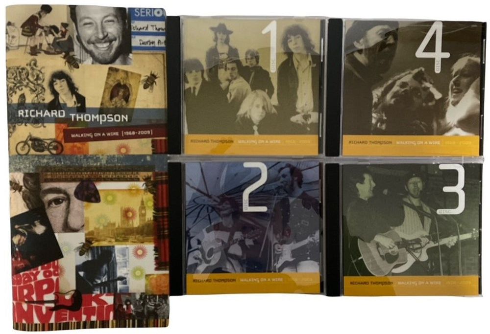 Richard Thompson Walking On A Wire: Richard Thompson [1968 - 2009] US box set RTHBXWA481485