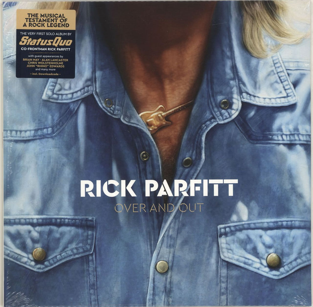 Rick Parfitt Over And Out - Sealed UK vinyl LP album (LP record) 0212066EMU