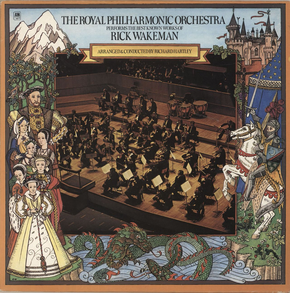 Rick Wakeman The Royal Philharmonic Orchestra Perform The Works Of R.W. UK vinyl LP album (LP record) AMLH68447
