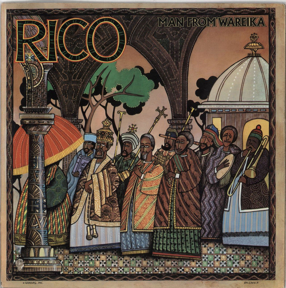 Rico Man From Wareika US vinyl LP album (LP record) BN-LA819-H