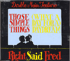 Right Said Fred Those Simple Things UK CD single (CD5 / 5") CDSNOG4