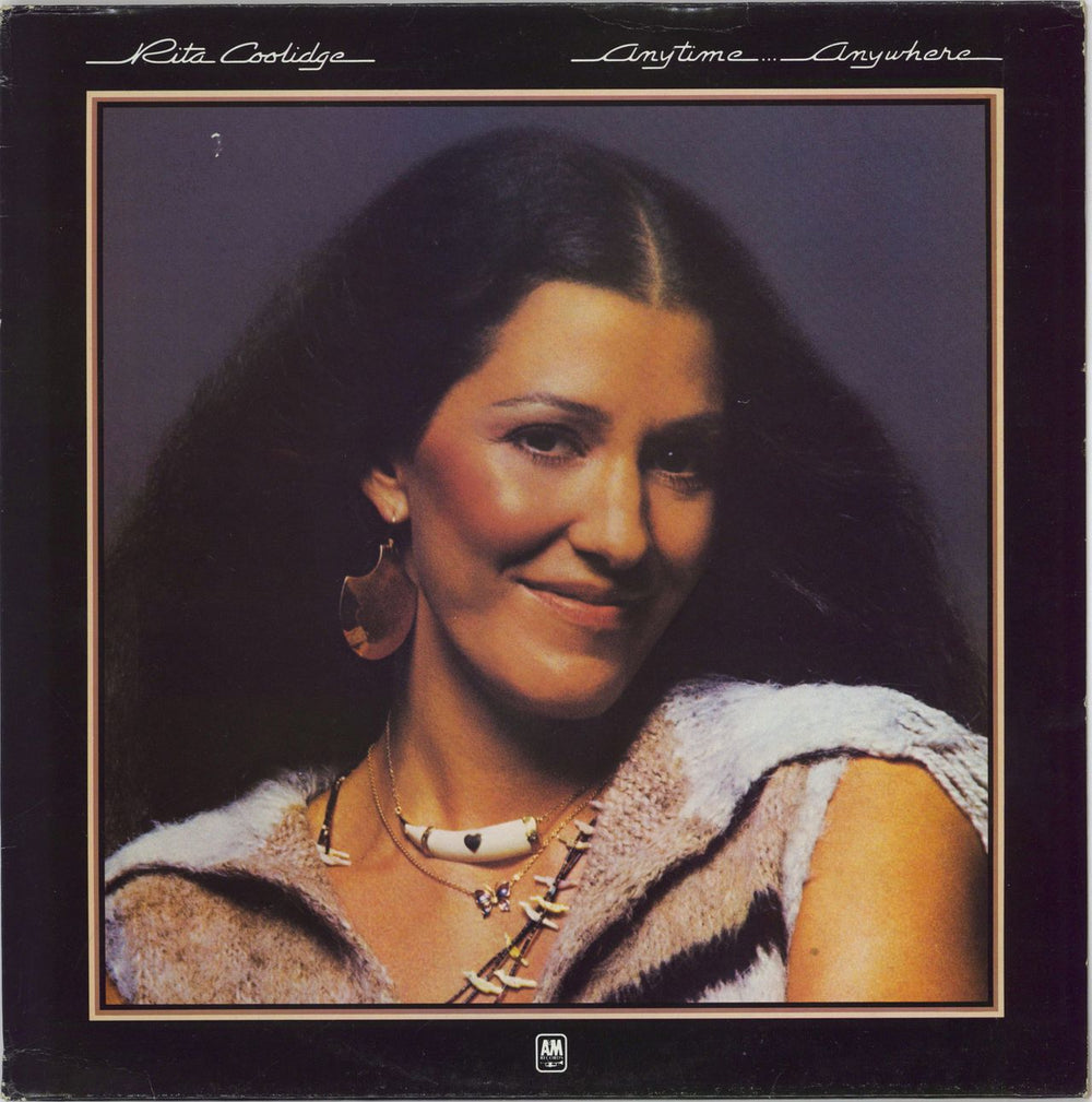 Rita Coolidge Anytime... Anywhere UK vinyl LP album (LP record) AMLH64616