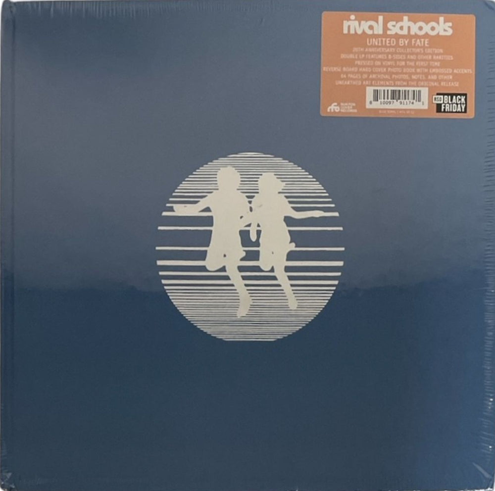 Rival Schools United By Fate: Deluxe Edition - Blue Vinyl US 2-LP vinyl record set (Double LP Album) RFC242DLX