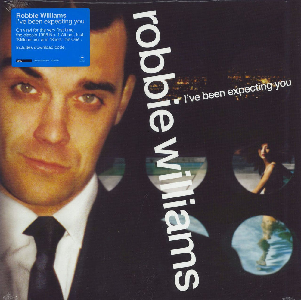 Robbie Williams I've Been Expecting You - Sealed UK vinyl LP album (LP record) 3550398