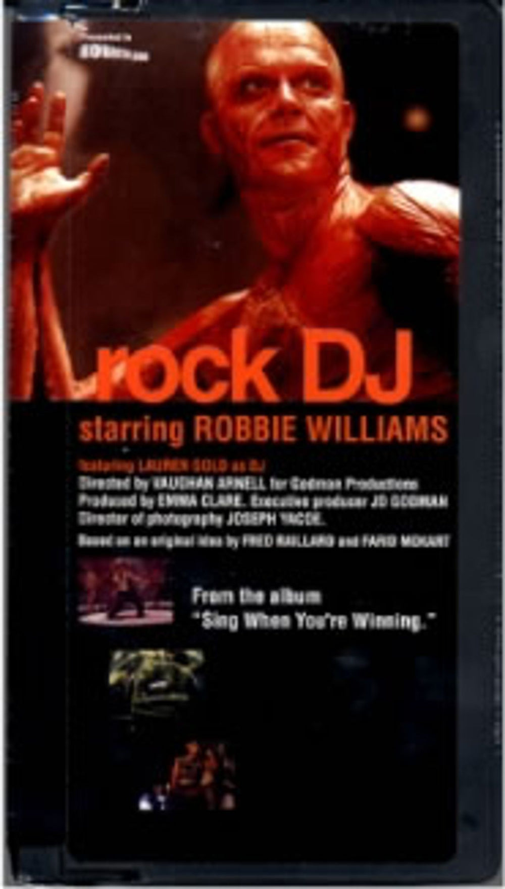 Robbie Williams Rock DJ US video (VHS or PAL or NTSC) VIDEO