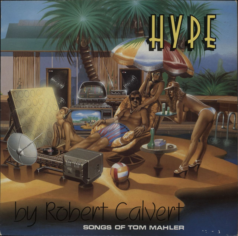 Robert Calvert Hype - Songs Of Tom Mahler UK vinyl LP album (LP record) IF0311